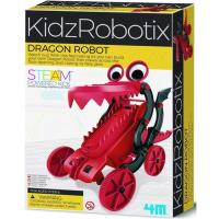 [คูปองลดเพิ่ม+เงินคืน] 4M  Kidzrobotix Dragon Robot ชุดหุ่นยนต์ประกอบ หุ่นยนต์มังกร เคลื่อนที่ได้ ของเล่นเสริมทักษะ การประดิษฐ์