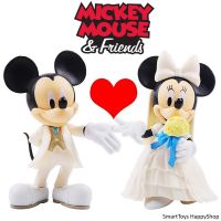 ฟิกเกอร์โมเดลแพ็คคู่สุดน่ารักจากการ์ตูนชื่อดัง Mickey &amp; Minnie  Limited Edition Figure Set