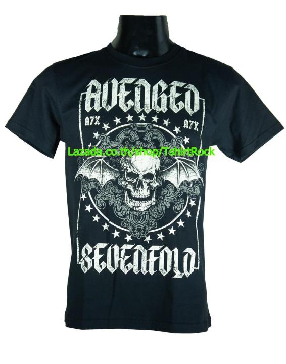 เสื้อวง-avenged-sevenfold-อะเว็นจด์เซเวนโฟลด์-a7x-ไซส์ยุโรป-เสื้อยืดวงดนตรีร็อค-เสื้อร็อค-a7x1709-ส่งจากไทย