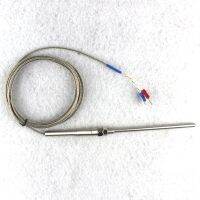 0-400องศา K Type Thermocouple Probe เซนเซอร์100มม. สายเคเบิล1.8เมตรแท่งเซนเซอร์ตรวจจับอุณหภูมิ