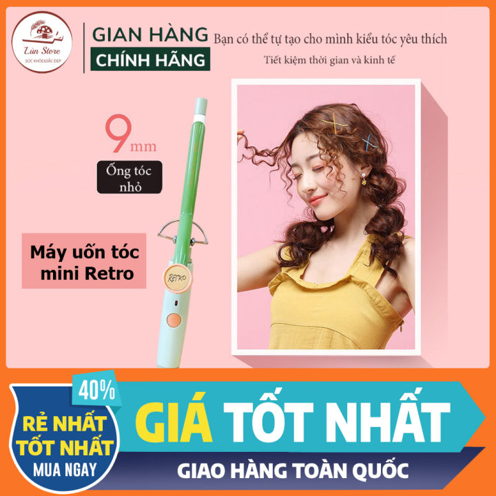 Máy làm tóc xoăn đa chức năng với nhiều bộ phụ kiện và tính năng đa dạng, giúp bạn tạo nên nhiều kiểu tóc khác nhau. Bạn có thể xoắn, uốn, duỗi và làm thẳng tóc theo ý muốn, cho ra những kiểu tóc đẹp nhất.