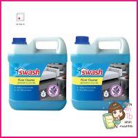 **ราคาดีที่สุด** น้ำยาทำความสะอาดพื้น SWASH 4 ลิตร แพ็กคู่FLOOR CLEANER SWASH 4L PACK2 **ด่วน สินค้าเหลือไม่เยอะ!!**