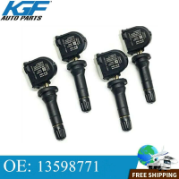 4ชิ้น13598771 TPMS เซ็นเซอร์ความดันลมยางเหมาะสำหรับ Buick Chevrolet GM อุปกรณ์เสริม