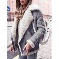 [COD] clearance ebay wish locomotive buckskin velvet lamb wool coat womens one