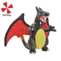 FDSFVDXGS เกมตุ๊กตากระต่ายหมอนตุ๊กตาของเล่น Charizard เงางามสำหรับเด็กตุ๊กตามังกรไฟ XY หมอนของเล่นนุ่มนิ่มยัดไส้ของเล่นตุ๊กตาโปเกมอนของเล่นตุ๊กตาตุ๊กตาของเล่น Charizard แวววาว