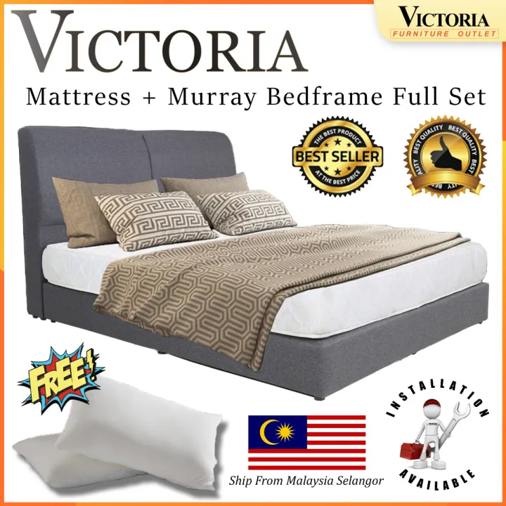 queen murray platform bed