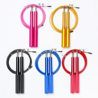 【CW】2.8M Jump Rope Stainless Steel Wire Metal Handle Rapid Speed Skipping Rope for Gym Fitness Training Weight Loss THANKSLEE