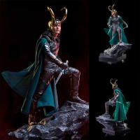 แอคชั่นฟิกเกอร์ Marvel Loki 1ชิ้น,ของเล่นพร้อมกล่องสำหรับเด็กคอลเลกชันสำหรับเด็กของขวัญวันเกิดสำหรับเด็กขนาด23ซม.