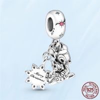 2023 New 925 Sterling Silver Bambi Thumper Dangle Charm Fit Original Pandora Bracelet Silver 925 Jewelry Making