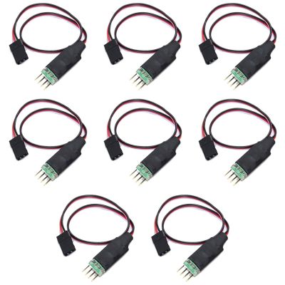 8X Remote Control Switch Board CH3 Light Control Module for the Model RC Car Light Lamp Plug and Play