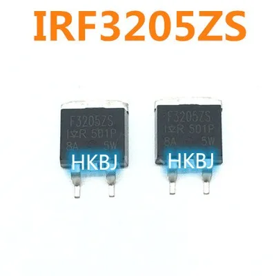 F3205ZS IRF3205ZSของแท้10ชิ้นSop 110A55Vสำหรับผลภาคสนามใหม่ของแท้