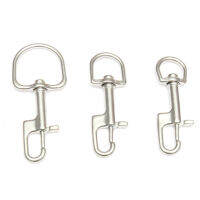 Stainless Steel Diving Bolt Snap Hook Scuba Diving Single Ended Hook BCD Accessories Diving Equipment