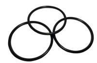 5pcs 105/115/130/135/140/145/150/155/160mm OD x 2mm Thick Black Rubber O Ring Gaskets Washer