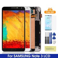 สำหรับ N900 Samsung Galaxy Note 3 N9002จอแสดงผล LCD ดั้งเดิม N9005ที่มีหน้าจอสัมผัสประกอบแผงหน้าจอทัชสกรีน