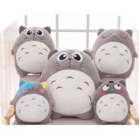 ?ตุ๊กตาตุ๊กตา Totoro ของเพื่อนบ้านของฉัน Hayao หมอนผ้าฝ้ายนุ่มของเล่นตุ๊กตามิยาซากิอนิเมะตุ๊กตายัดนุ่นสำหรับเด็ก