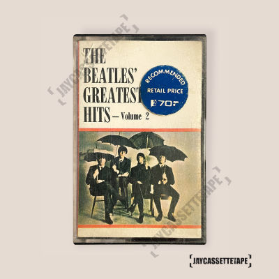 เทปเพลง เทปคาสเซ็ต เทปคาสเซ็ท Cassette Tape เทปเพลงสากล The Beatles อัลบั้ม : GREATEST HITS - Volume 2