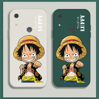 เคสhuawei y6s ลายเท่ๆ เคสซิลิโคนเหลวการ์ตูน Luffy การ์ตูน Luffys Flocking ฝาครอบโทรศัพท์ป้องกัน