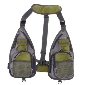 Lixada 3 In 1 Mesh Fly Fishing Vest and Backpack Breathable