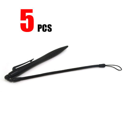 5PCS GPS Navigator Stylus Touch Pen Spring Line Lanyard Resistance Screen Pen touchpad Stylus nintendo ds lite 3dsXL stylus pens