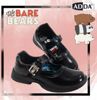 รองเท้านักเรียนเด็ก รองเท้านักเรียนหญิงสีดำ หมีแบร์  ADDA  ทนทาน งานยอดฮิต  รุ่น-41S02