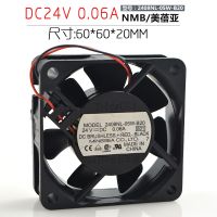 NMB 6020 2408NL-05W-B20 6 cm 24V 0.06A double ball inverter fan