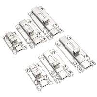 【LZ】○∋  2Pcs Stainless Steel Door Bolts 2/3/4inch Door Latches Buckles Sliding Lock Anti-Theft Door Bolts Home Hardware Durable