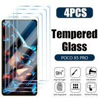 4pcs 9D Protection Glass poco x5 pro X4 X3 NFC M5 M4 Protector for f4 gt f3 C40 Tempered 【hot】