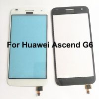 สำหรับการขึ้น G6 Ascendg6หน้าจอสัมผัสหน้าจอเซ็นเซอร์ติดกระจก Digitizer หน้าจอสัมผัสหน้าจอสัมผัสด้วยสายเคเบิลงอได้