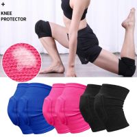 【hot】！ 2pcs Compression Knee Elastic Protector Thickened Sponge Brace Support for Dancing Workout Training