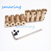 RC รถเรือรุ่น Universal Coupler Joint Coupling Steel Shaft Connector DIY Motor Shaft Fitting Accessory