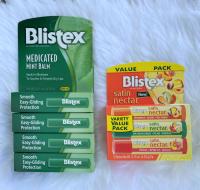 Exp. 2025 Blistex medicated mint balm 4.25 g, Blistex satin nectar 4.25 g