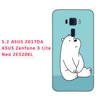 เคสนิ่มสำหรับ ASUS Z017DA/Zenfone 3 Lite/ Neo ZE520KL/Z01MD (ZD552KL)/ X00LD/ZD553KL/Z012D/ZenFone3 (ZE552KL)/Z010D/ Z01HDA/ZE553KL ซิลิโคน