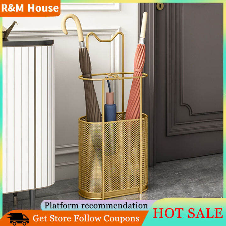 Luxury Umbrella Stand Organiser Holder Umbrella Storage Rack Hotel