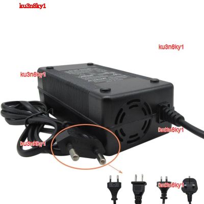 ku3n8ky1 2023 High Quality 36V 4A High current Output 42V 4A charger T/PC/IEC 3PIN Plug Used for 36V 10S 20AH Ebike scooter lithium battery with fan