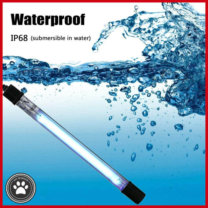 【Pet Wonder】5W 9W 13W UV Light Fish Tank 220VUV Sterilization LampFish Pond Water Purification