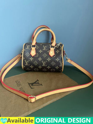 2023ใหม่กระเป๋าถือ LV ของแท้ลดราคากระเป๋าสะพายสำหรับผู้หญิง MODE Korea ทุกเพศ,กระเป๋าพาดลำตัวพิมพ์ลายตัวอักษรกระเป๋าใส่ Dompet Koin การ์ดกระเป๋าสะพายขนาดเล็กกระเป๋าใส่โทรศัพท์กระเป๋าช้อปปิ้งกระเป๋าทรงสี่เหลี่ยมมีหูหิ้วสะพายไหล่เล็ก