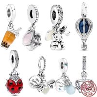 【CC】✻♠☃  NEW 925 Sterling Firefly   Dangle Bead Original Jewelry