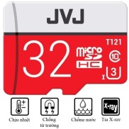 Thẻ nhớ JVJ 32GB 64GB chuyên dụng cho máy ảnh, camera