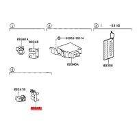 4Pcs Car Bumper Parking Sensor Holder Fixer for GS300 GS350 GS430 IS250 IS350 2006-2011 Parts Accessories