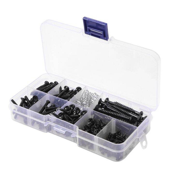 226Pcs Electric Guitar Screws Kit for Pickguard Back Plate Mount Bolt