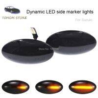 2pcs dynamic led side marker turn signal light for Suzuki Jimny Swift Grand Vitara S-Cross Splash Opel Fiat Sedici APV Alto XL7