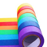 1Roll Colored Masking Tape Rolls Craft Paper Tape - Teacher Tape For Art Lab Labeling Classroom Decorations &amp; Teaching Supplies