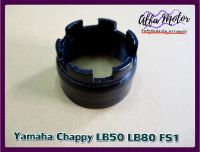 YAMAHA CHAPPY LB50 LB80 FS1 "NEW" EXHAUST​ PIPE ​MUFFLER CONNECTING NUT "BLACK" #คอท่อไอเสีย ชิปปี้ สีดำ