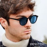 ☇❏ ZENOTTIC Retro Polarized Sunglasses 2023 2022 Men Women Vintage Small Round Frame Sun Glasses Polaroid Lens UV400 Goggles Shades