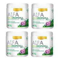 Real Elixir Alfa Chlorophyll Plus เรียล อิลิคเซอร์ อัลฟ่า คลอโรฟิล พลัส (100 g.) x 4 กระปุก