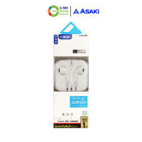 Asaki อาซากิ หูฟังสมอลทอล์ค รุ่น A-K6612MP สีขาว #125549