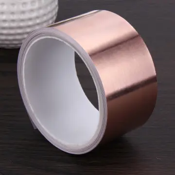 20 Meters/Roll Copper Foil Tape with Adhesive Shielding Tape Snail Tape  Stain Glass for Home