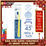 Bàn chải răng siêu mềm cho trẻ trên 5 tuổi Curaprox Smart