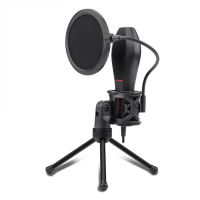 Redragon GM200 Quasar2 Omni USB Condenser Recording Microphone Tripod For Computer Cardioid Studio Recording Vocals Voice Over