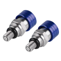 3X Motocross M5X0.8cm Fork Air Bleeder Relief Valve for YZ85 YZ125 YZ250 YZ450F 250RX Blue